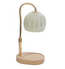 Load image into Gallery viewer, Milk Glass Candle Warmer Lamp