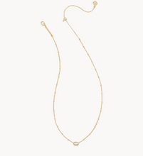 Load image into Gallery viewer, Mini Elisa Satellite Short Pendant Gold Ivory Mother of Pearl