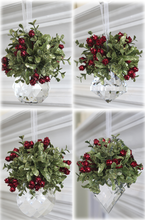 Load image into Gallery viewer, Mistletoe Crystal Hanging Ornament