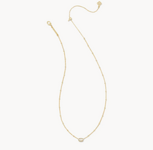 Load image into Gallery viewer, Mini Elisa Iridescent Drusy Satellite Pendent Necklace in Gold