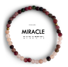 Load image into Gallery viewer, Miracle Fancy Jasper/Pink Aventurine Morse Code Bracelet