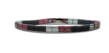 Load image into Gallery viewer, Mom Morse Code Tila Bracelet