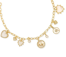 Load image into Gallery viewer, Mother of Pearl North Star Charm Necklace