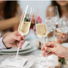 Load image into Gallery viewer, Mr & Mrs Crystal Toasting Glasses - Gift Boxed