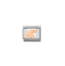Load image into Gallery viewer, Nomination Composable Link Rose Gold Elephant
