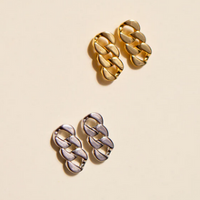 Load image into Gallery viewer, Parker Gold Stud Earrings
