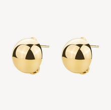Load image into Gallery viewer, Perfect Stainless Steel Gold Stud Earrings by Brosway