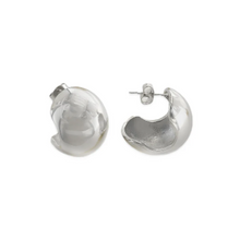 Load image into Gallery viewer, Polished Water Resistant Earrings in Gold or Silver