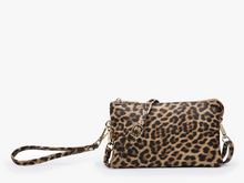 Load image into Gallery viewer, Riley Crossbody Bag in Leopard Print