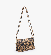 Load image into Gallery viewer, Riley Crossbody Bag in Leopard Print
