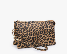 Load image into Gallery viewer, Riley Crossbody Bag in Leopard Print