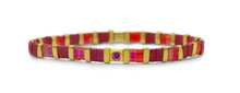 Load image into Gallery viewer, Ruby Tila Bracelet