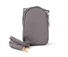 Load image into Gallery viewer, Gray Kedzie Crosstown Crossbody Bag