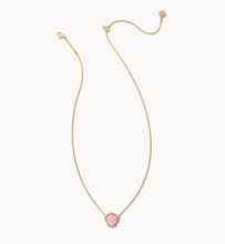 Load image into Gallery viewer, Kendra Scott Brynne Shell Pendant Necklace Gold Blush Mother of Pearl
