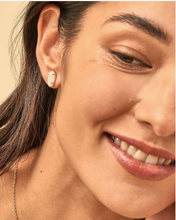 Load image into Gallery viewer, Kendra Scott Grayson Studs in Gold Iridescent Drusy