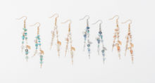 Load image into Gallery viewer, Dainty Wire Stone Earrings