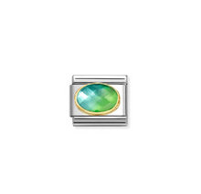 Load image into Gallery viewer, Nomination Composable Link Blue Green Two Tone Stone