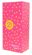 Load image into Gallery viewer, 21st Birthday 16oz Crystal Wine Glass - Boxed Gift