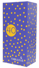 Load image into Gallery viewer, 40th Birthday 16oz Crystal Wine Glass - Boxed Gift