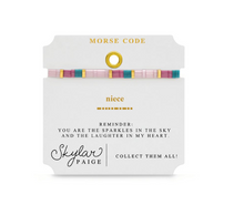 Load image into Gallery viewer, Niece Morse Code Bracelet