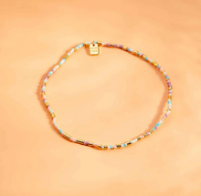 Load image into Gallery viewer, Pura Vida South Beach Seed Bead Stretch Anklet