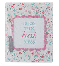 Load image into Gallery viewer, SALE- Cheeky Message Glass Cutting Boards