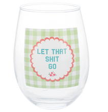 Load image into Gallery viewer, Cheeky Message Wine Glasses
