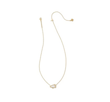 Load image into Gallery viewer, Kendra Scott Cheer Pendant Necklace White Mother of Pearl in Gold or Silver