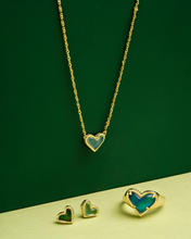 Load image into Gallery viewer, Kendra Scott Framed Ari Heart Band Ring Mood Stone Gold or Silver