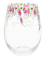 Load image into Gallery viewer, You Are a Blessing Gift Boxed Stemless Wine Glass 17oz