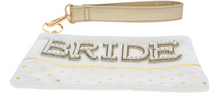 Load image into Gallery viewer, Bride Canvas Wristlet
