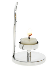 Load image into Gallery viewer, Family You Choose 5" Glass Heart Tea Light Candle Holder