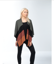 Load image into Gallery viewer, Color Block Bordeaux Wraps - a bestseller!