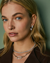 Load image into Gallery viewer, Kendra Scott Emery Tennis Necklace White Crystal