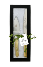 Load image into Gallery viewer, Happily Ever After Cake Knife and Server Set