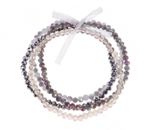 Load image into Gallery viewer, Faceted Beaded Stretch Bracelet Set