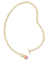 Load image into Gallery viewer, Kendra Scott Daphne Link Chain Necklace Sunrise Watercolor Illusion