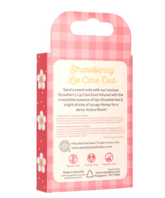 Load image into Gallery viewer, Strawberry Lip Care Duo