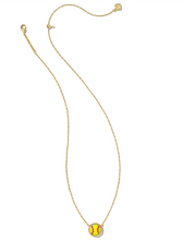 Load image into Gallery viewer, Kendra Scott Softball Pendant Necklace