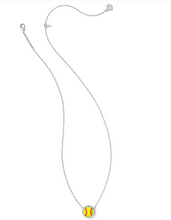 Load image into Gallery viewer, Kendra Scott Softball Pendant Necklace