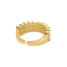 Load image into Gallery viewer, Double CZ Ring in Gold or Silver