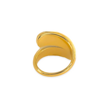 Load image into Gallery viewer, Gold Swirl Water Resistant Ring