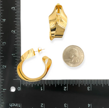 Load image into Gallery viewer, Looped Hoop Earrings in Gold or Silver