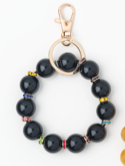 Load image into Gallery viewer, Beaded Bracelet Key Ring