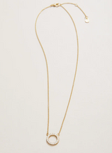 Load image into Gallery viewer, Sea La Vie Thankful Ring Necklace in Gold or Silver