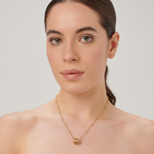 Load image into Gallery viewer, Amy Stainless Steel Gold Rings Necklace by Brosway
