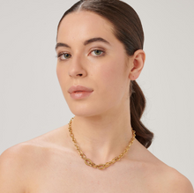 Load image into Gallery viewer, Amy Gold Chain Link Necklace by Brosway