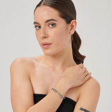 Load image into Gallery viewer, Amy Stainless Steel Silver Chain Link Bracelet by Brosway