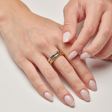 Load image into Gallery viewer, Aura Stainless-Steel Two-Tone Ring by Brosway