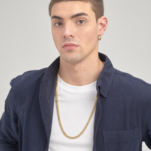 Load image into Gallery viewer, Men's Gold Chain Link Necklace